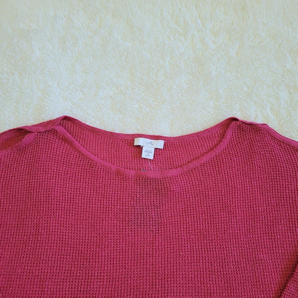 J•Jill Textured Open Shoulder Sweater - Picture 3 of 15